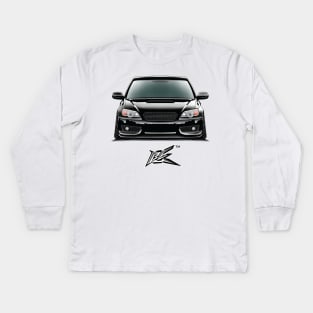 subaru legacy b4 black Kids Long Sleeve T-Shirt